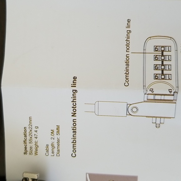 Notebook Computer Cable Lock - Picture 3 of 3